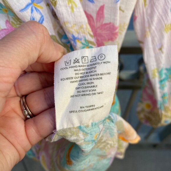 Spell Lei Lei Blouse Top Floral - Picture 8 of 11